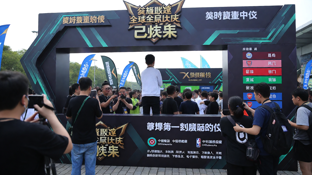 英雄联盟全球总决赛电竞现场